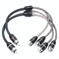 4Connect RCA signalkabel - Y-ledd 2stk, 1 han->2 hun