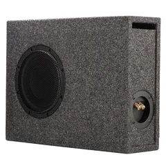 Gladen GS08-SLIM-VB portet basskasse 8" i kasse, 200W RMS, 4 Ohm