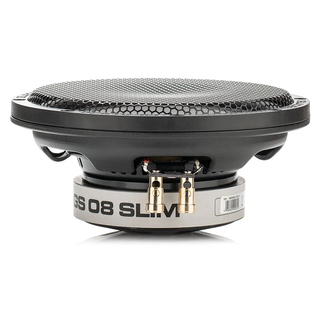 Gladen GS08-SLIM 8" Subwoofer Slim 8", 200W RMS, 2x2 Ohm 