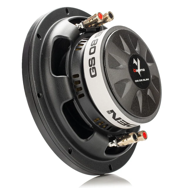 Gladen GS08-SLIM 8" Subwoofer Slim 8", 200W RMS, 2x2 Ohm 