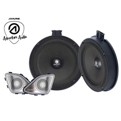 Alpine SPC-106T61-2 6,5" Høyttalersett. Høyttaleroppgradering for VW T6.1