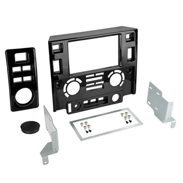 ACV 2-DIN monteringsramme - Pianosort Landrover Defender (2007-2015) 