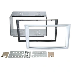 ACV 2-DIN monteringsramme - Matt chrome Opel (2006-2015)