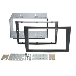 ACV 2-DIN monteringsramme - Rubbertouch Opel (2006-2015)