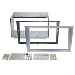 ACV 2-DIN monteringsramme - Matt krom Opel (2000-2010)