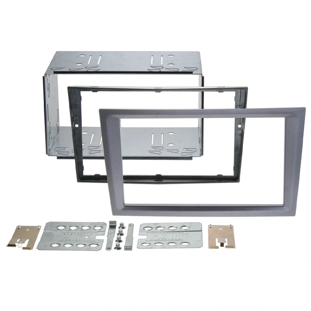 ACV 2-DIN monteringsramme - Koksgrå Opel (2000-2010) 