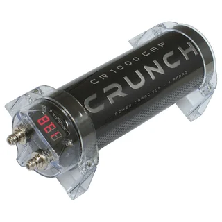 Crunch CR1000CAP 1 Farad kondensator 1 Farad kondensator med voltmeter
