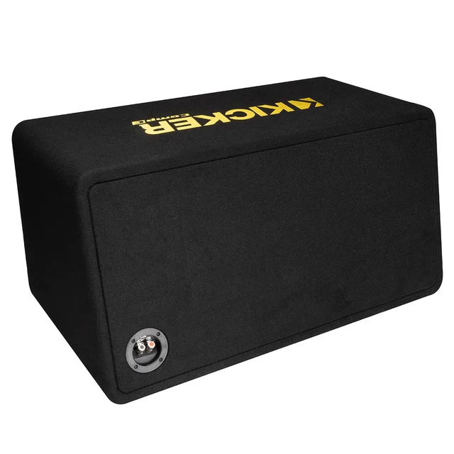 Kicker DCWC122 basskasse 2x12" i kasse, 600W RMS, 2 Ohm, CompC 