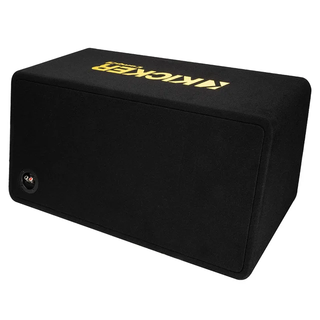 Kicker DCWC122 basskasse 2x12" i kasse, 600W RMS, 2 Ohm, CompC 
