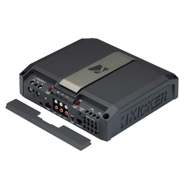 Kicker LX500.4 4-kanals forsterker 4x225W RMS, 2 Ohm, LX-serien 