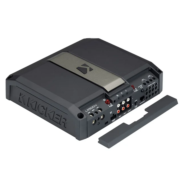 Kicker LX500.4 4-kanals forsterker 4x225W RMS, 2 Ohm, LX-serien 