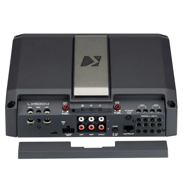 Kicker LX500.4 4-kanals forsterker 4x225W RMS, 2 Ohm, LX-serien 