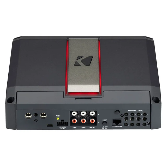 Kicker LX500.4 4-kanals forsterker 4x225W RMS, 2 Ohm, LX-serien 