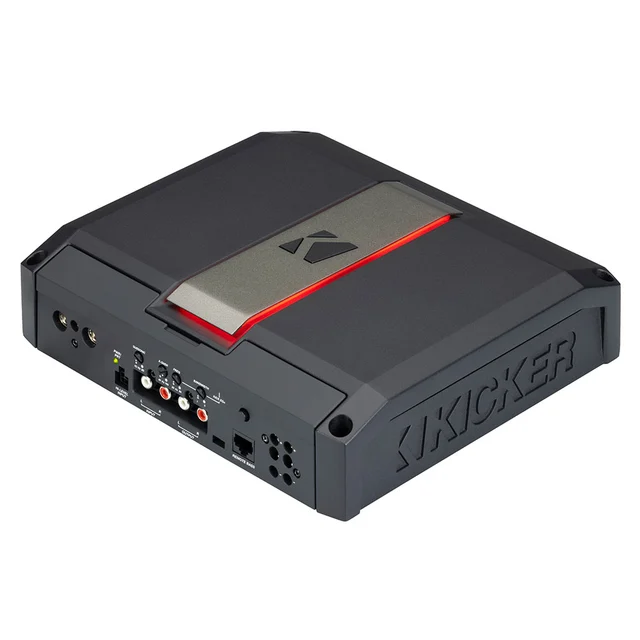 Kicker LX850.1 monoforsterker 1 Ohm, 850W RMS, LX-serien, bassremote 