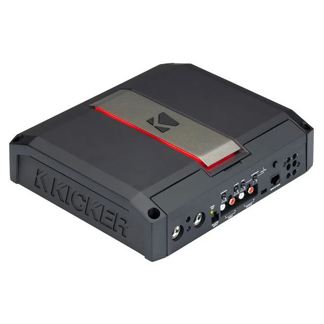 Kicker LX1250.1 monoforsterker 1 Ohm, 1250W RMS, LX-serien, bassremote 
