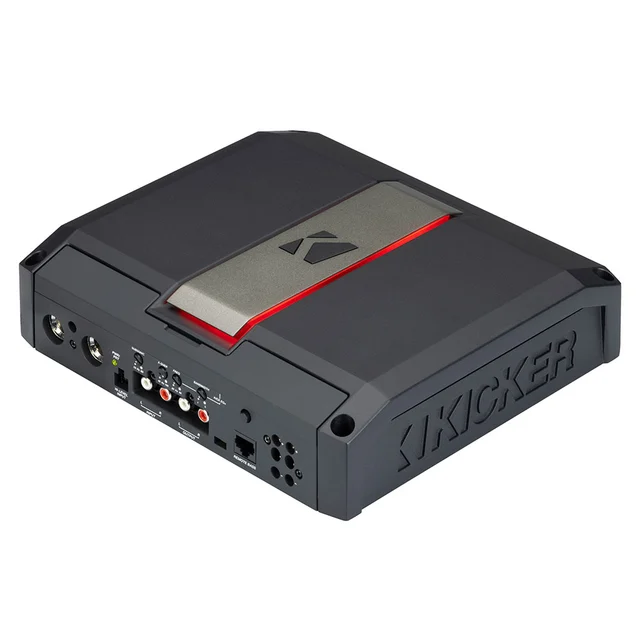 Kicker LX1650.1 monoforsterker 1 Ohm, 1650W RMS, LX-serien, bassremote 