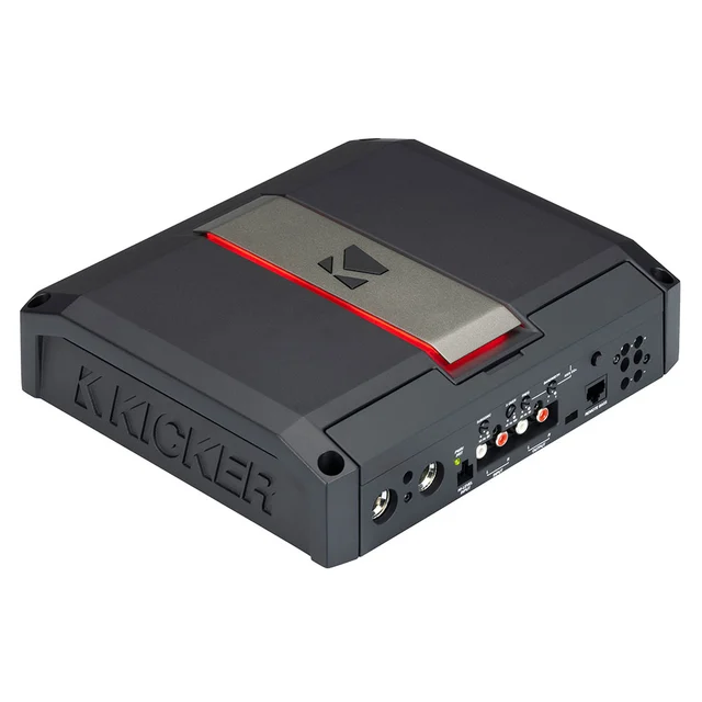 Kicker LX1650.1 monoforsterker 1 Ohm, 1650W RMS, LX-serien, bassremote 