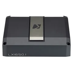 Kicker LX1650.1 monoforsterker 1 Ohm, 1650W RMS, LX-serien, bassremote