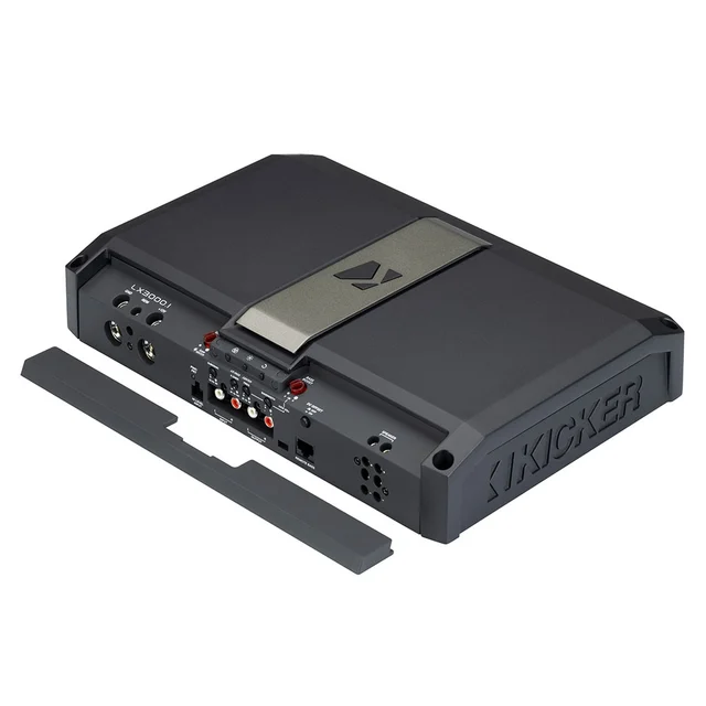 Kicker LX3000.1 monoforsterker 1 Ohm, 3000W RMS, LX-serien, bassremote 