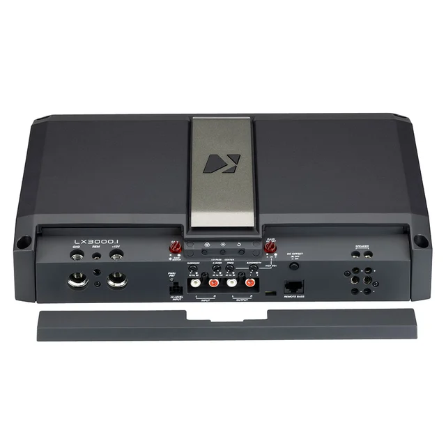 Kicker LX3000.1 monoforsterker 1 Ohm, 3000W RMS, LX-serien, bassremote 