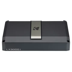 Kicker LX3000.1 monoforsterker 1 Ohm, 3000W RMS, LX-serien, bassremote