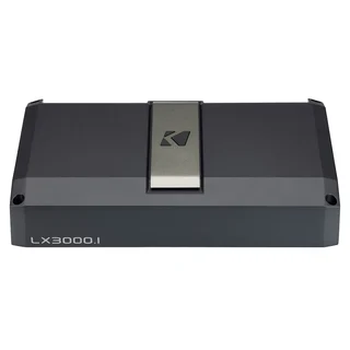 Kicker LX3000.1 monoforsterker 1 Ohm, 3000W RMS, LX-serien, bassremote