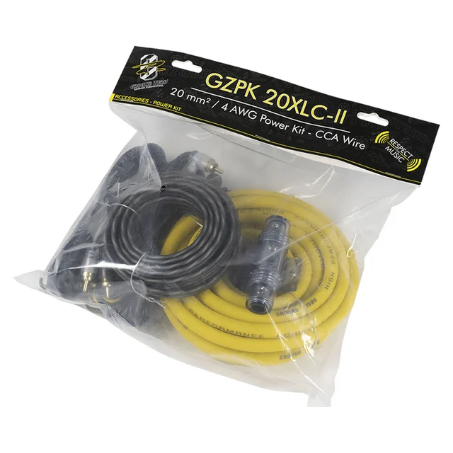Ground Zero kabelsett 20mm2 20mm², CCA 