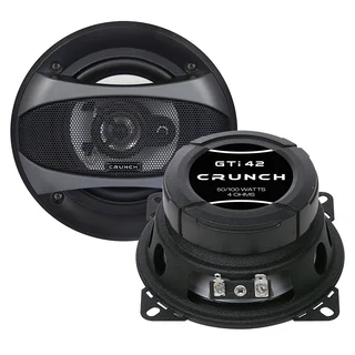 Crunch GTi42 høyttalerpar 4", 50W RMS, 100W Maks, 4 Ohm