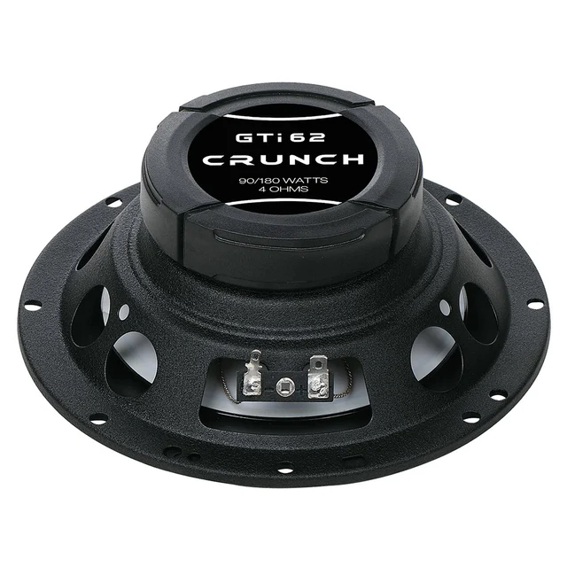 Crunch GTi62 høyttalerpar 6,5", 90W RMS, 180W Maks, 4 Ohm 