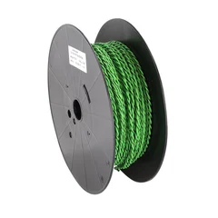 ACV Installasjonskabel, 2x1.5mm2 1,5mm2, Grønn/Grønn-sort, tvunnet