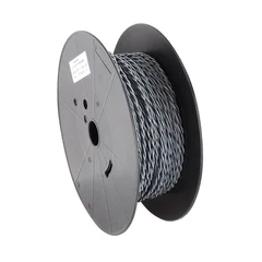 ACV Installasjonskabel, 2x1.5mm2 1,5mm2, Grå/Grå-sort, tvunnet