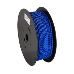 ACV Installasjonskabel, 2x2.5mm2 2,5mm2, Blå/Blå-sort, tvunnet