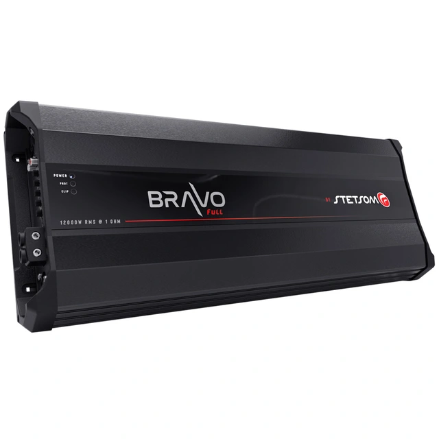 Stetsom BRAVO FULL 12000 monoforsterker 12000W RMS, 1 Ohm, SPL, Kl.D 