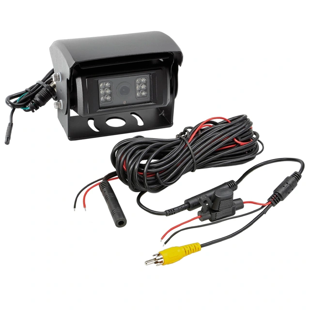 ACV ryggekamera m/lukker & varme (CVBS) Med motorisert lukker og oppvarming 