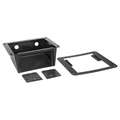 Metra 2-DIN monteringskassett Universal