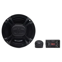 DD Audio E-C6.5b komponentsett 6,5", 75W RMS, 125W Maks, E-serien