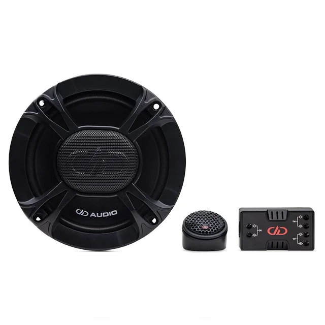 DD Audio E-C6.5b komponentsett 6,5", 75W RMS, 125W Maks, E-serien 