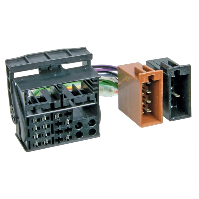 ACV ISO - Quadlock overgang (motsatt!) Audi/Seat/Skoda/VW m/40-pins Quadlock 