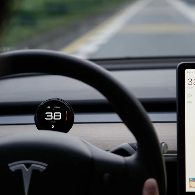 Mobilholder og speedometer Tesla Model 3/Y 