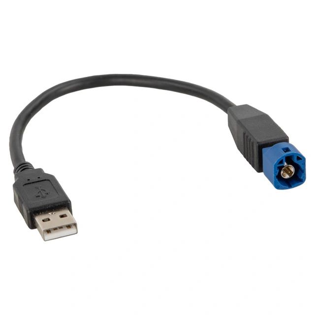 ACV Adapter for å beholde USB (HSD) Citroen/Peugeot/Toyota (2016 -->) Blå 