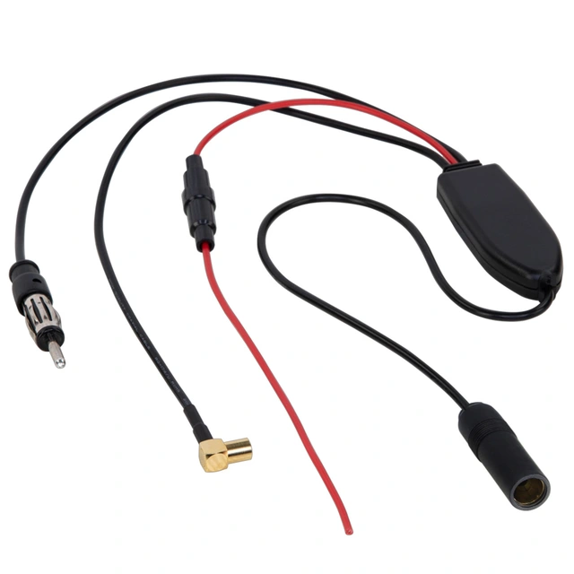 ACV Antennesplitter m/forsterker Universal. DIN -> DIN/SMB 