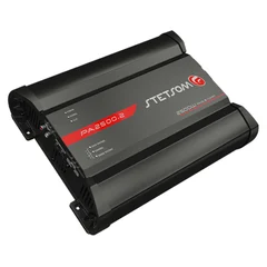 Stetsom PA2500.2 2-kanals forsterker 2x2000W RMS, 1 Ohm, SPL