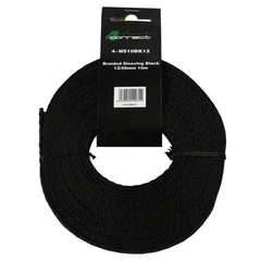 4 CONNECT Stoff/Nylonstrømpe Sort, 10 meter, 12-25mm²
