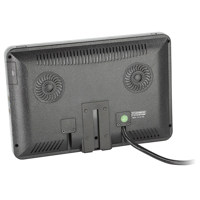 ACV 9" LCD-Skjerm (CVBS) 4xRCA inngang, 12/24V 