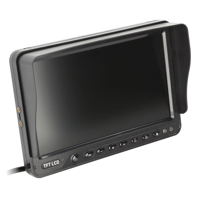 ACV 9" LCD-Skjerm (CVBS) 4xRCA inngang, 12/24V 