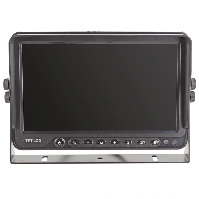 ACV 9" LCD-Skjerm (CVBS) 4xRCA inngang, 12/24V 