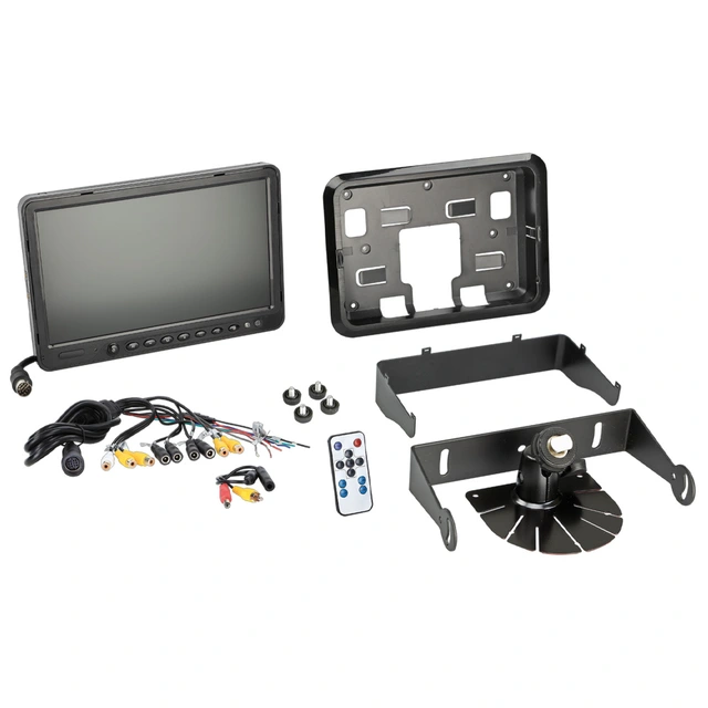 ACV 10" LCD-Skjerm (CVBS) 4xRCA inngang. 