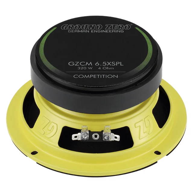 Ground Zero GZCM 6.5XSPL 6,5" midwoofer 120W RMS, 320W Maks, 95 dB, pris per par 