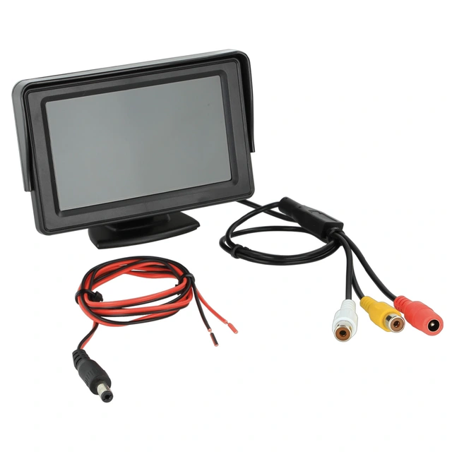 ACV 4,3" LCD-Skjerm (CVBS) 2xRCA inngang. 