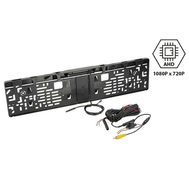 ACV skiltplatekamera (AHD 720p) Skiltplate med integrert kamera 